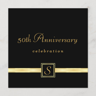 50.o aniversario - invitaciones clásicas del