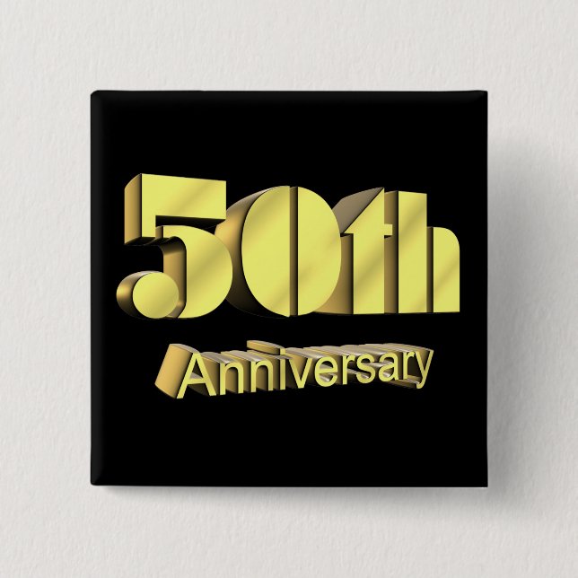 50.o Botón del aniversario de boda (Anverso)