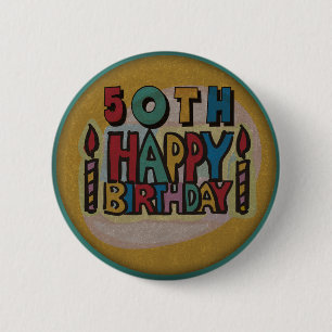 50.o Botón del cumpleaños