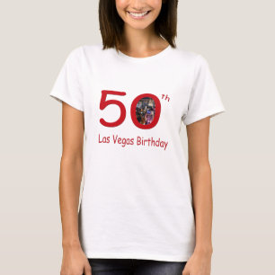 50.o Camiseta del cumpleaños de Las Vegas