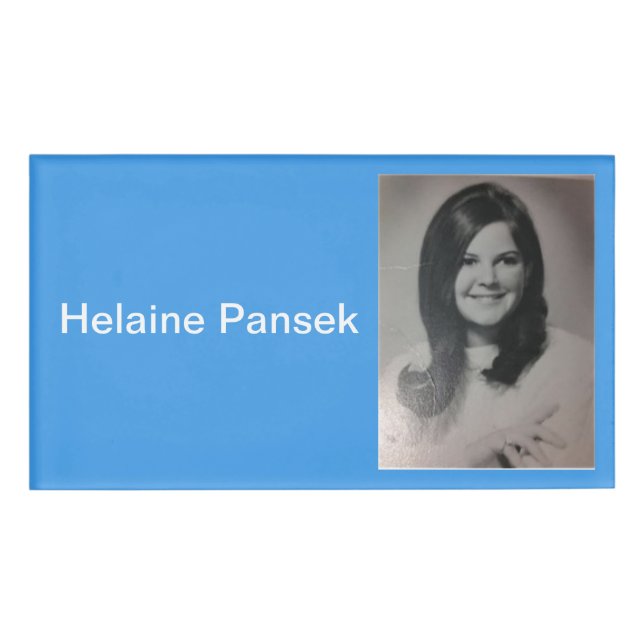 50.o Etiqueta del nombre de la reunión de escuela (Anverso)