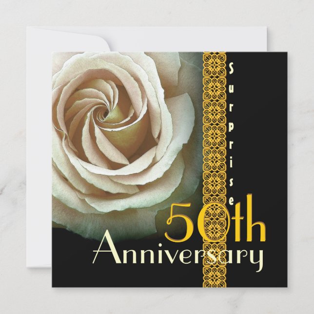 50.o Invitación del aniversario de la SORPRESA - (Anverso)