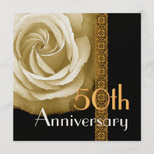 50.o Invitación del aniversario - ORO subió