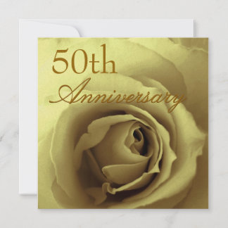 50.o Invitación del aniversario - ORO subió