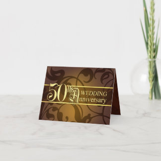50.o Invitaciones del aniversario - tarjetas