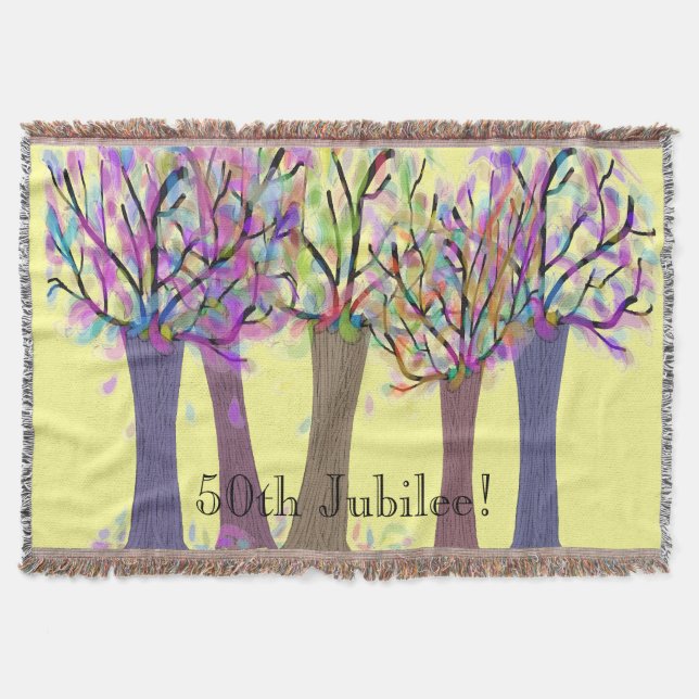 50.o Manta tejida jubileo de oro (Anverso)