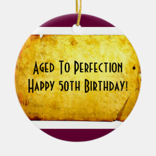 50.o Ornamento del cumpleaños