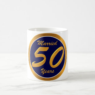 50.o Taza de café del aniversario