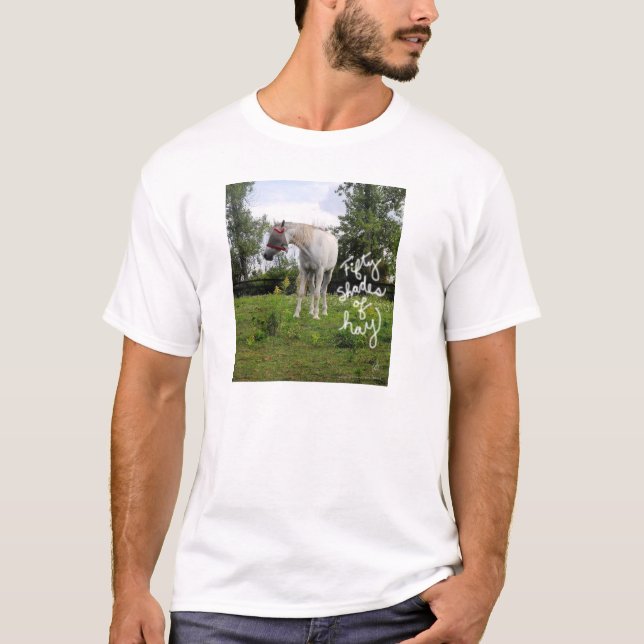 50 sombras de camiseta del heno (Anverso)