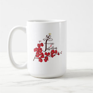 50 taza de café fina y fabulosa 15oz