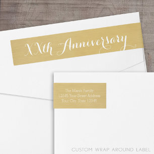 50° u otro aniversario Boda personalizado