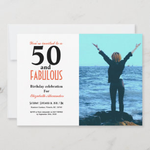 50 y fabulosa fiesta de cumpleaños