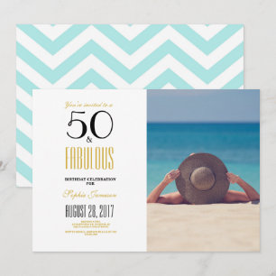 50 y fabuloso   50.ª invitación a la fiesta de cum