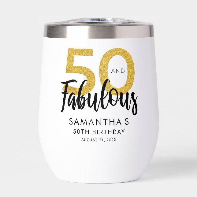 50 y fabuloso Personalizado Fiesta de guión de cum (Frente)
