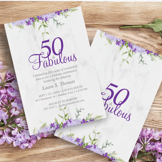 50 y fabulosos tonos de agua floral morado (Subido por el creador)