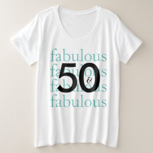 50 y quincuagésimo cumpleaños fabuloso