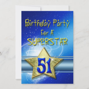 51ª invitación a una superestrella.
