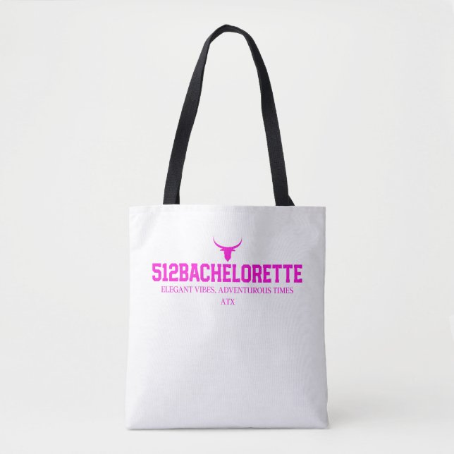512Tote de la Bachelorette Party | Bolsa de viaje  (Anverso)