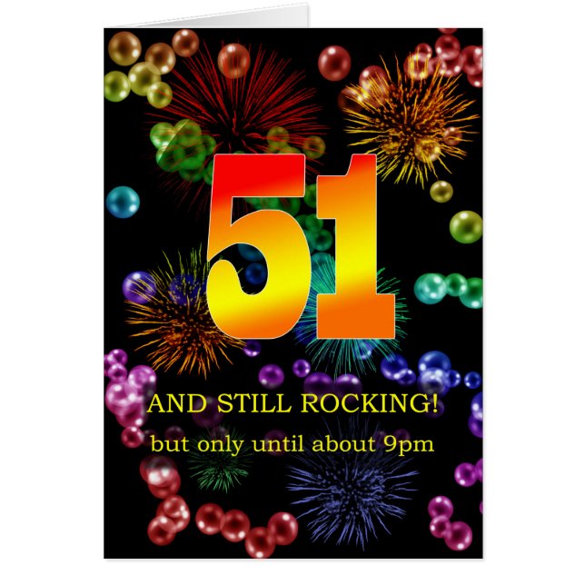 51.º Cumpleaños Aún Sacudiendo (Frente)