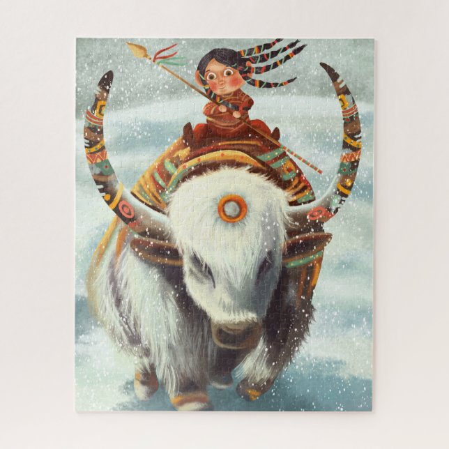 520 piezas Rompecabezas de búfalo (Vertical)