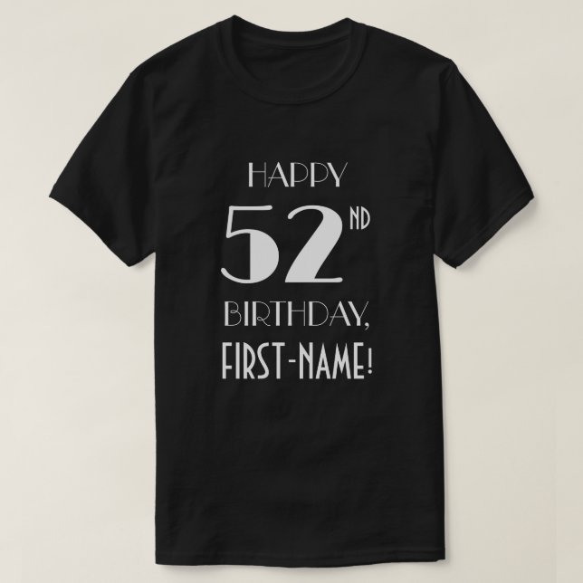 52.ª Fiesta de Cumpleaños - Camisa inspirada en el (Diseño del anverso)