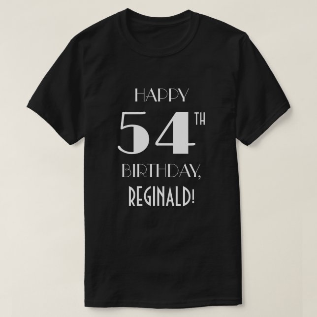 54.ª Fiesta de Cumpleaños - Camisa inspirada en el (Diseño del anverso)