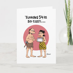54.ª Tarjeta de Garantía Masculina de Cumpleaños