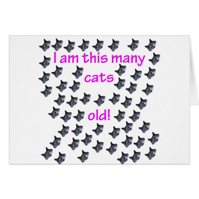 54 cabezas del gato viejas (Anverso (Horizontal))