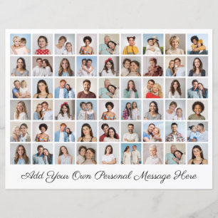 54 Collage de fotos Añadir su propia hoja de papel