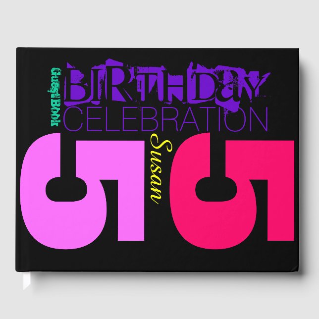 55.ª Celebración de cumpleaños Libro de Huéspedes  (Anverso)