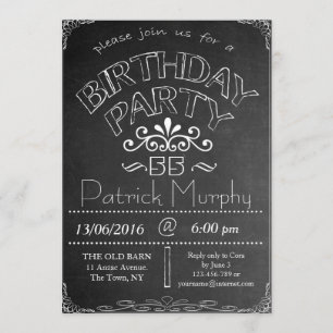 55.ª Invitación a la celebración del cumpleaños de