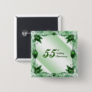 55.o Botón del aniversario de boda