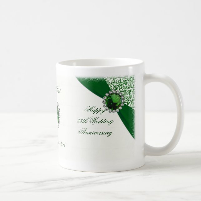 55.o Taza del aniversario de boda (Derecha)