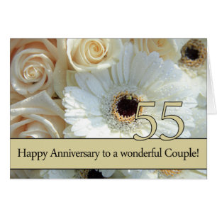 55.os rosas felices del aniversario