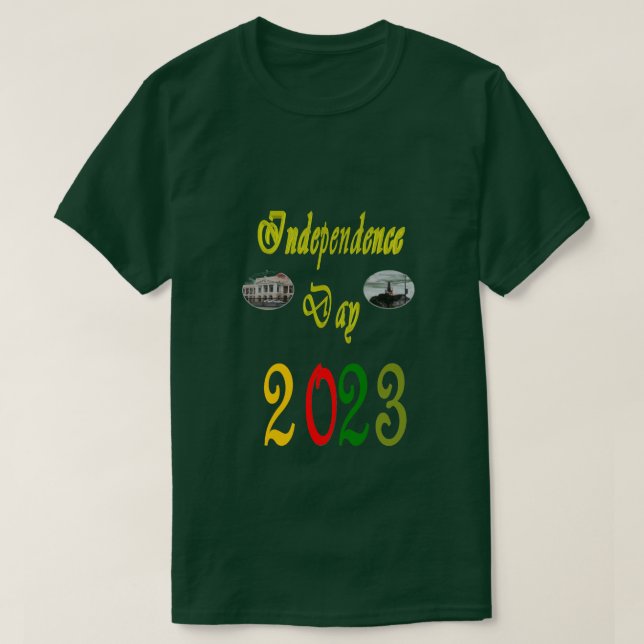 57.ª camiseta de independencia de Guyana (Diseño del anverso)