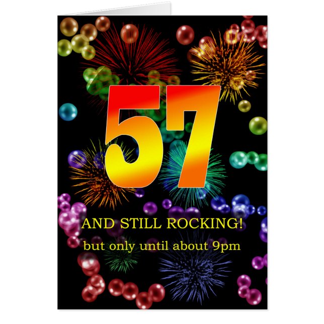 57.º Cumpleaños Aún Sacudiendo (Frente)