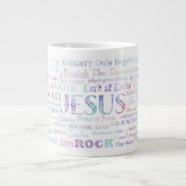 57 nombres de la taza de café ENORME de JESÚS,