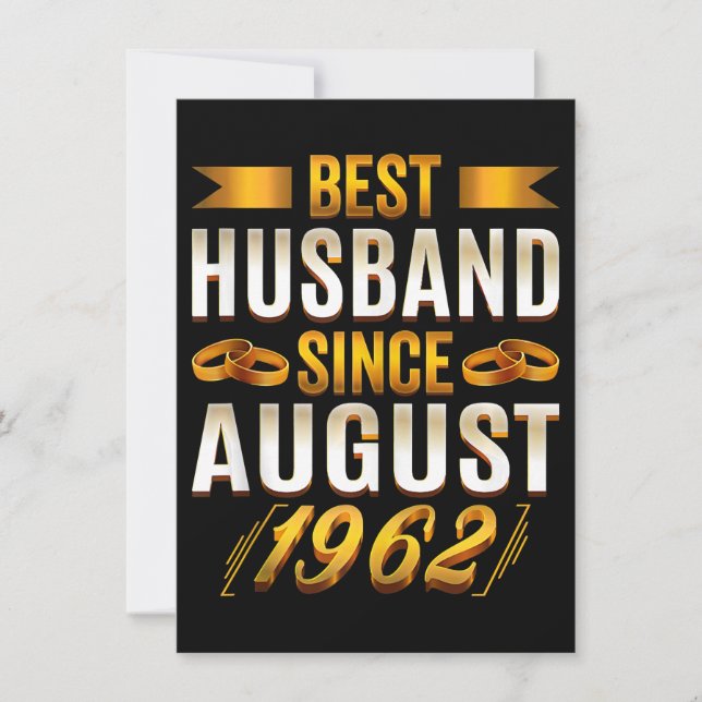 58º aniversario del mejor marido (Anverso)