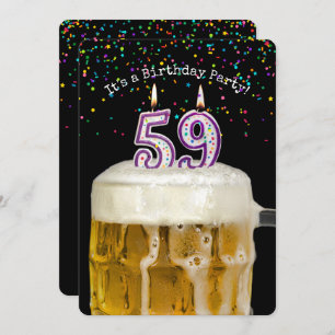 59.ª invitación a la fiesta de las velas de cumple