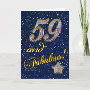59.o Invitación de la fiesta de cumpleaños