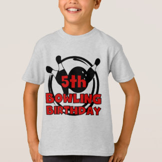 5.ª bolera camisetas y regalos de cumpleaños
