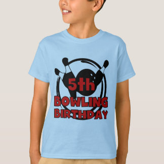 5.ª bolera camisetas y regalos de cumpleaños