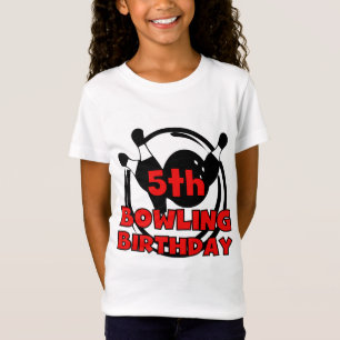 5.ª bolera camisetas y regalos de cumpleaños