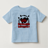 5.ª bolera camisetas y regalos de cumpleaños