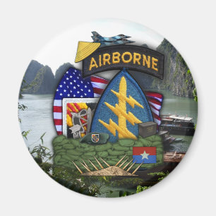 5.ª fuerza especial veteranos de vietnam imán