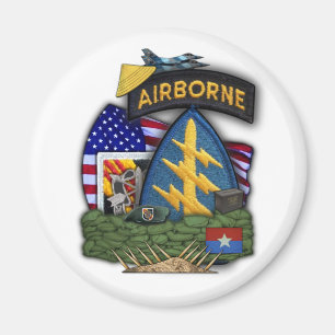 5.ª fuerza especial veteranos de vietnam imán