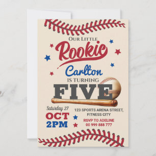 5.ª Invitación a los cinco cumpleaños del béisbol