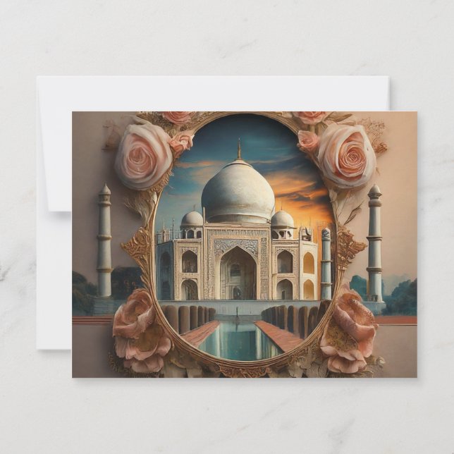 5.ª tarjeta Boda Anniversay (Reverso)