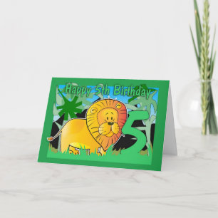5.ª Tarjeta de Cumpleaños - León