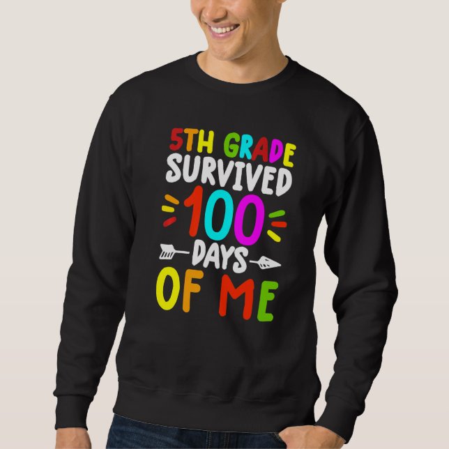5.º Camisetas De Maestros 100° Día De Enseñanza (Anverso)